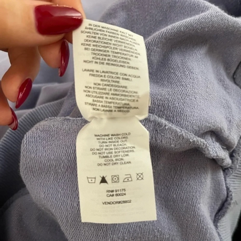 DONATING 03-15 Fila‎ French terry pullover sweatshirt - Picture 10 of 13
